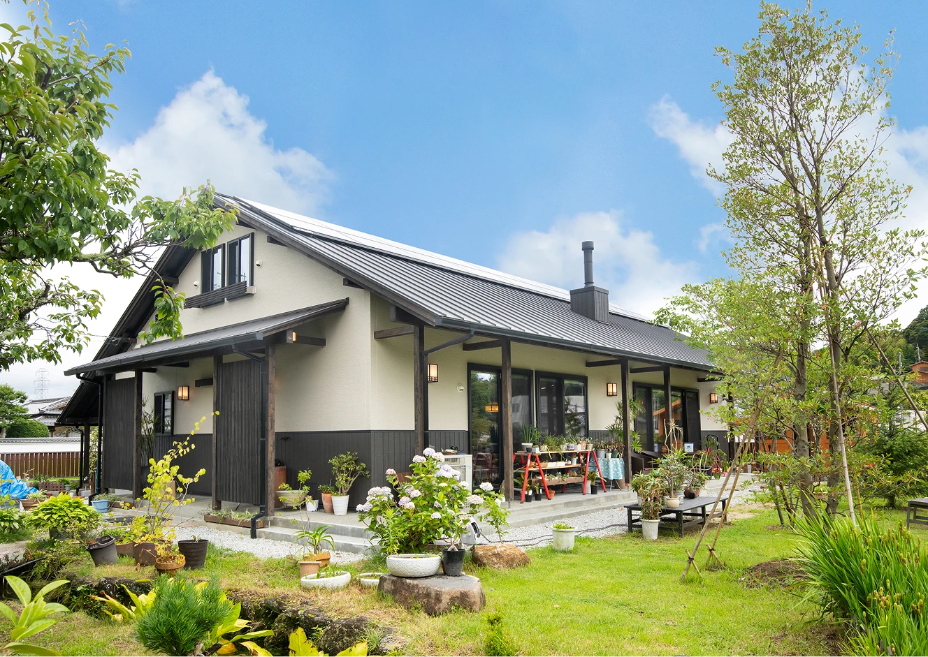 平屋大屋根スタイル 写真スライド5