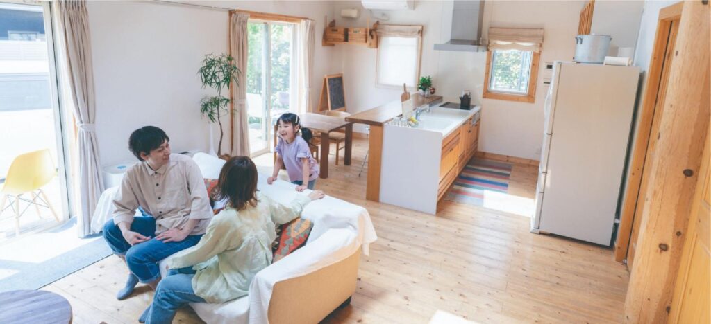 リビングを広く見せるコツは3つ